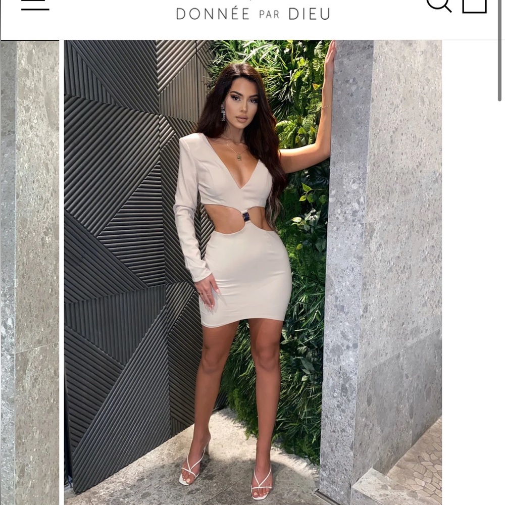 Nude dress